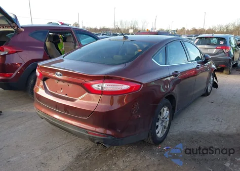 2015 Ford Fusion S from USA, damaged, VIN 3FA6P0G72FR254977